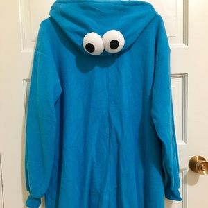 Cookie Monster onesie size small
